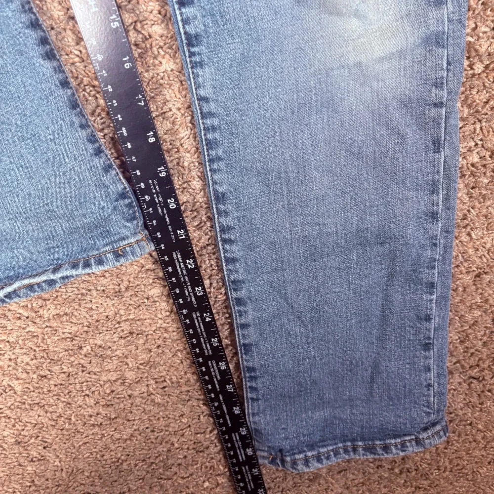 Polo‎ Ralph Lauren Varick Slim Straight Jeans Mens 32x32 Blue Distressed